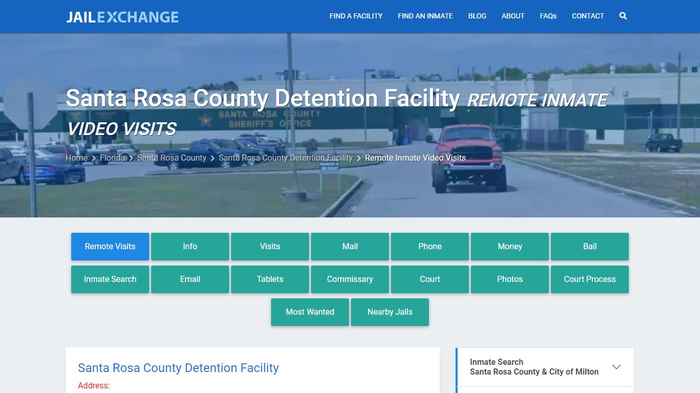 Video Visitation - Santa Rosa County Detention Facility, FL - Jail Exchange
